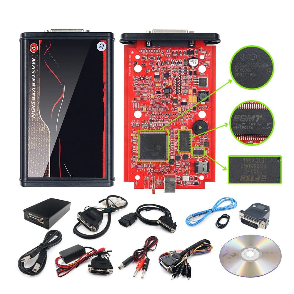 EU Red Kess 5.017 & KTAG 7.020 ECU Flash Tool Master Kit