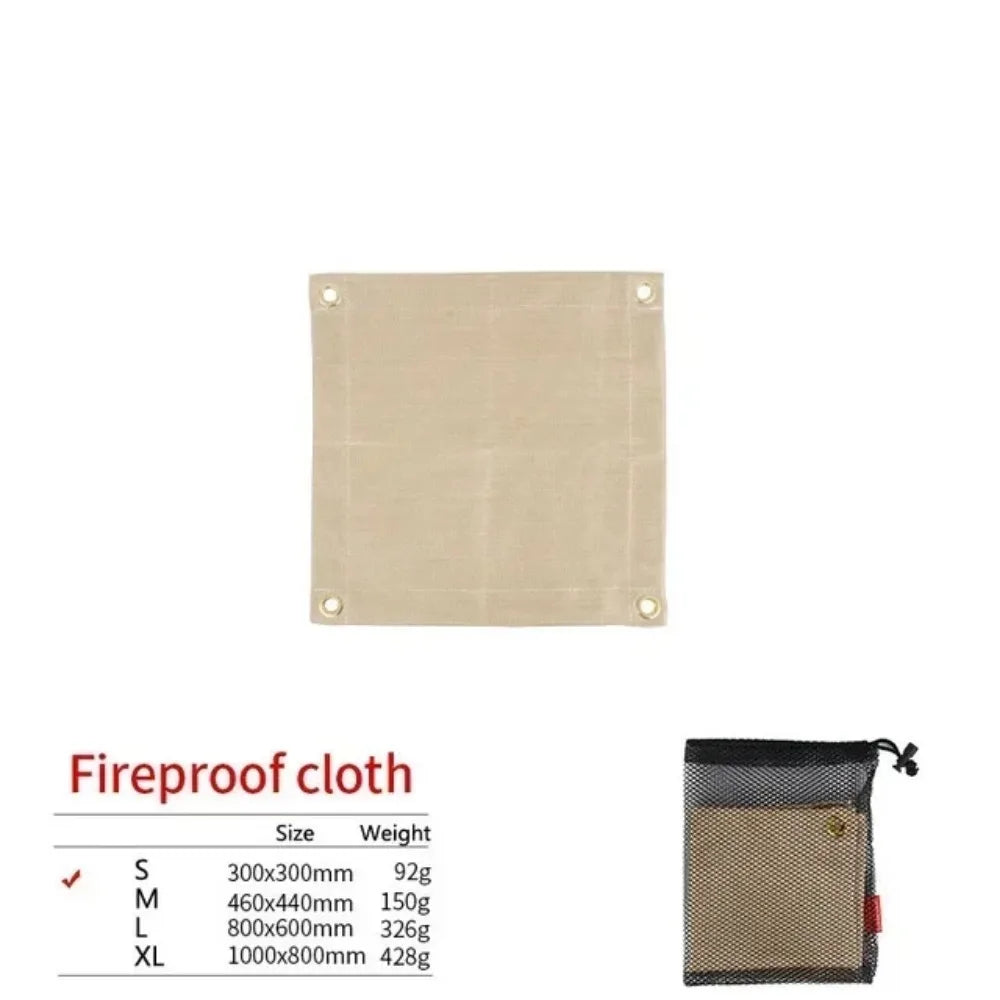 High Temperature Fire Blanket for Camping, Picnics and Barbecues
