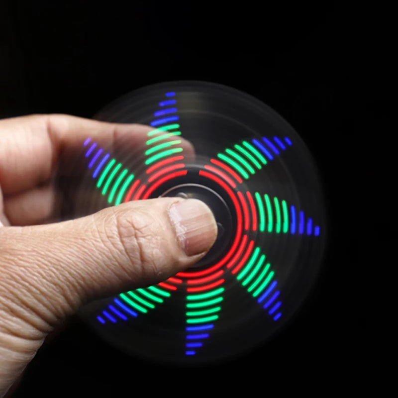 DIY LED Fingertip Gyro Kit 🌀 