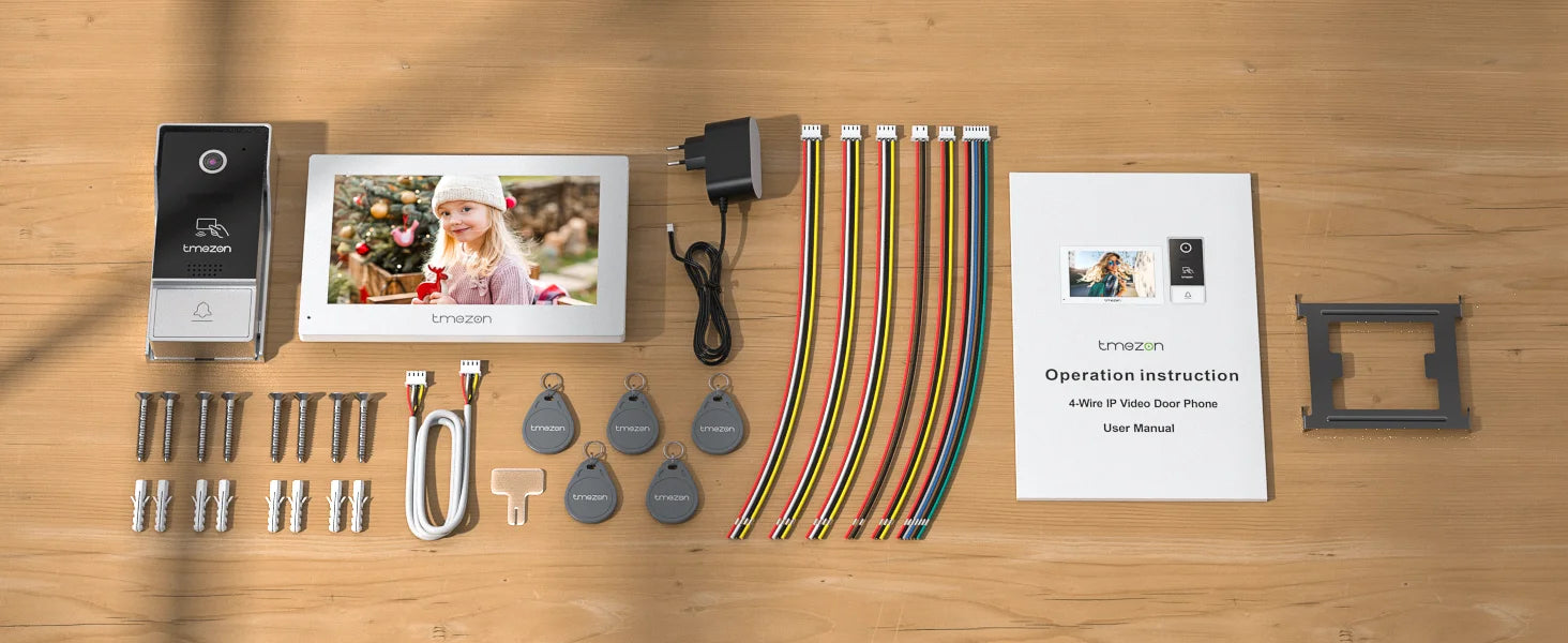 Smart Video Intercom 7" 1080P Screen