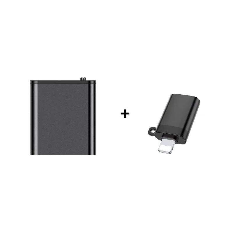 Mini Voice Activated Recorder Only 0.25cm Built-in Magnet Small Digital Audio Recording Sound Device Micro Dictaphone STTWUNAKE 