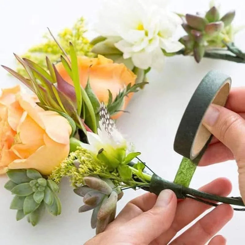 12 mm blomsterstilk indpaknings-tape – rullevalg