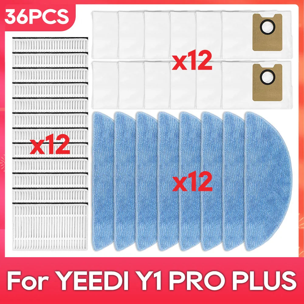 Ersatz-Zubehörsets für den YEEDI Y1 Pro Plus Staubsauger