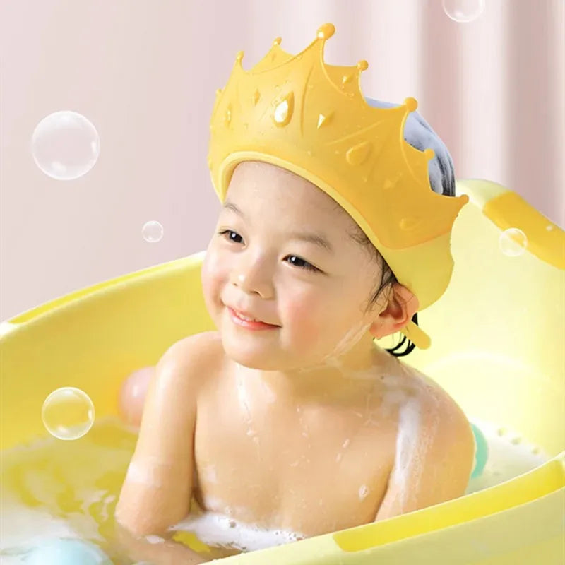 Silicone Shampoo Hat for Baby Eye and Ear Protection