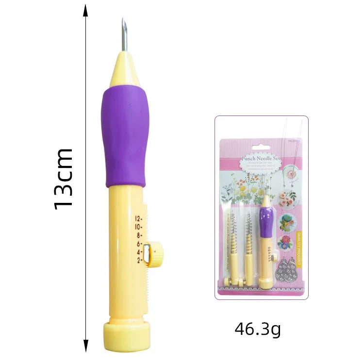 Embroidery Punch Needle Tool Set