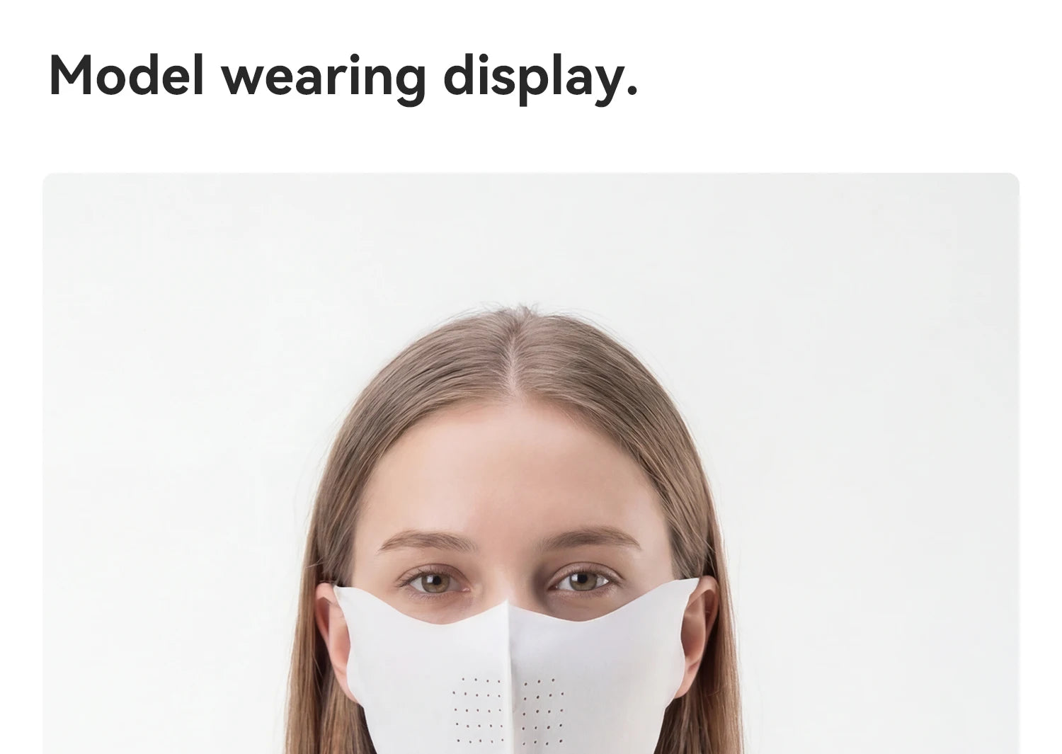 UV Protection Ice Silk Face Scarf Cycling Mask Neck Cover