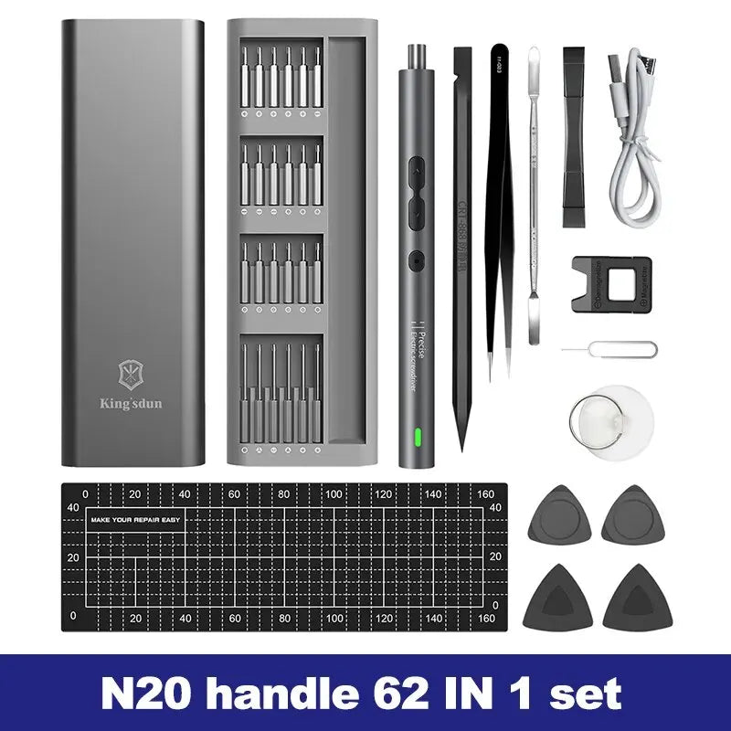 Rechargeable Precision Screwdriver - Kit Options