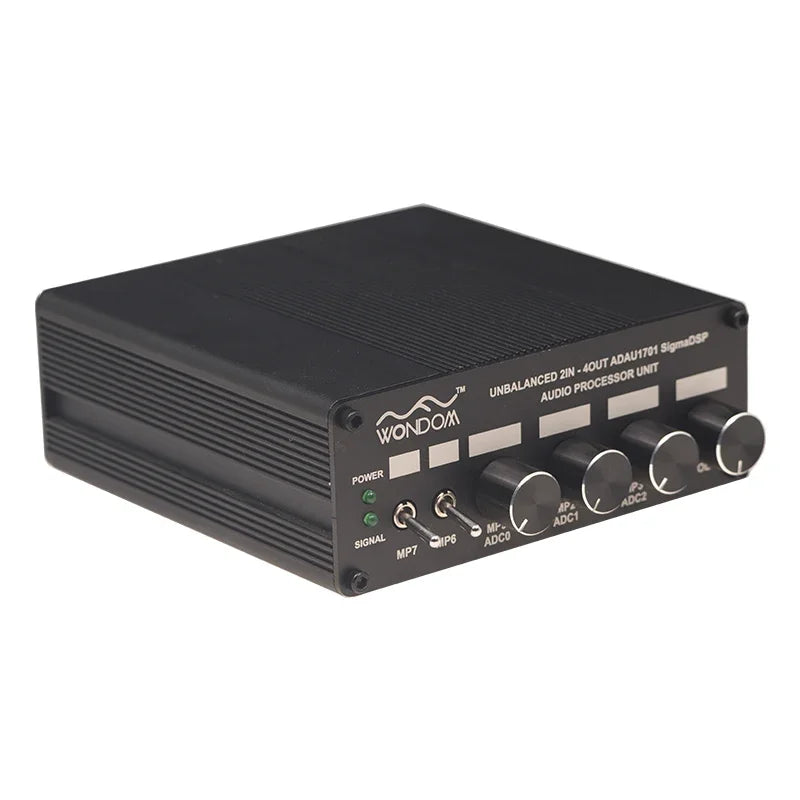 ADAU1701 procesador de audio DSP y cruce (crossover)