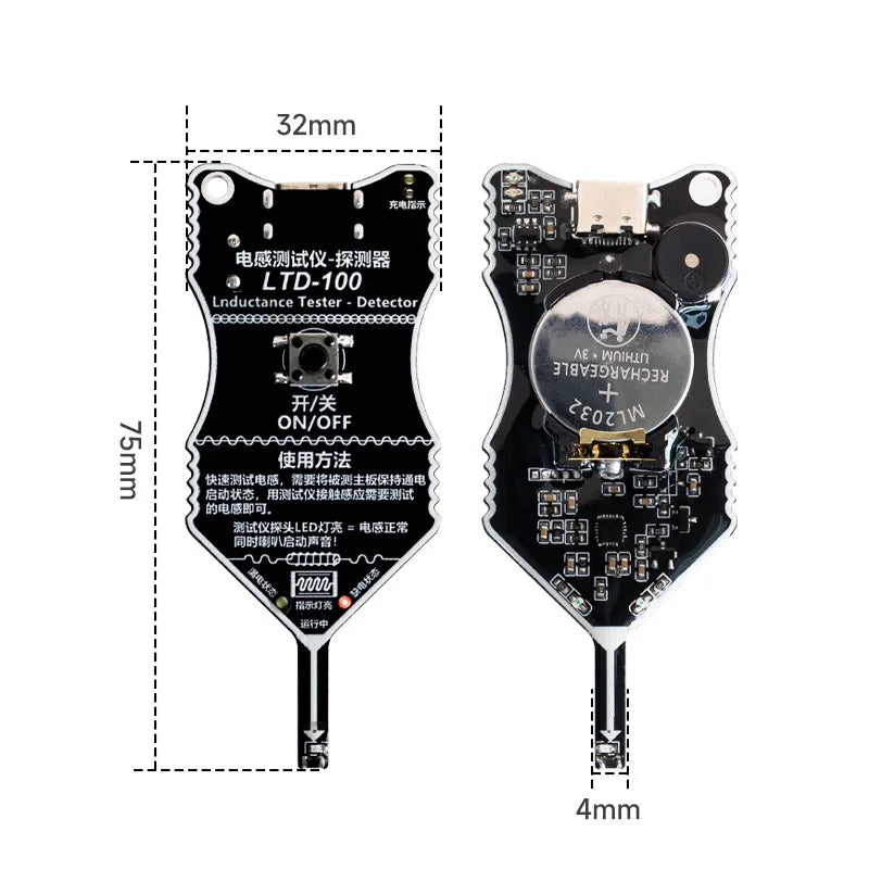 Tester di induttanze per schede madri LTD-100