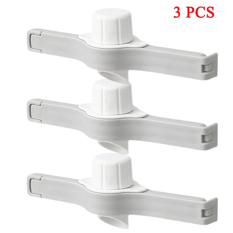 Screw Cap Sealing Clip Seasoning Bag Milk Powder Salt Bag Sealing Clip Snack Food Preservation Clip Gadget Kitchen Accessories 