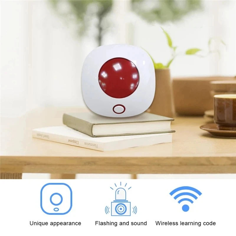 Tuya Smart WiFi 110dB Alarm Siren with Strobe Light
