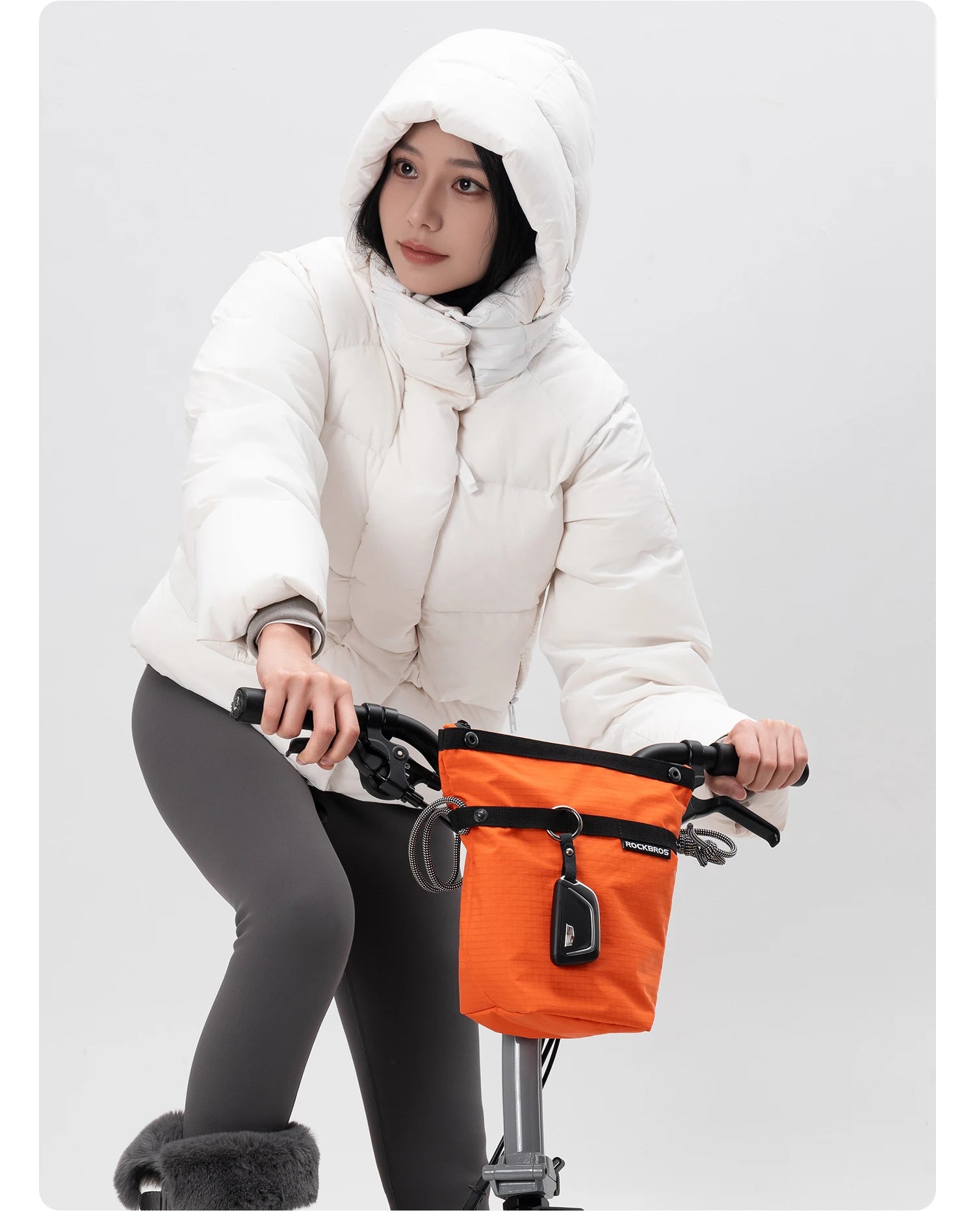 2.5L Waterproof Bike Handlebar Bag with Quick Release Mount