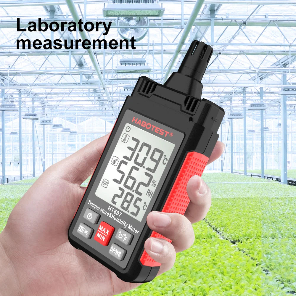 HT607 Temperature and Humidity Meter