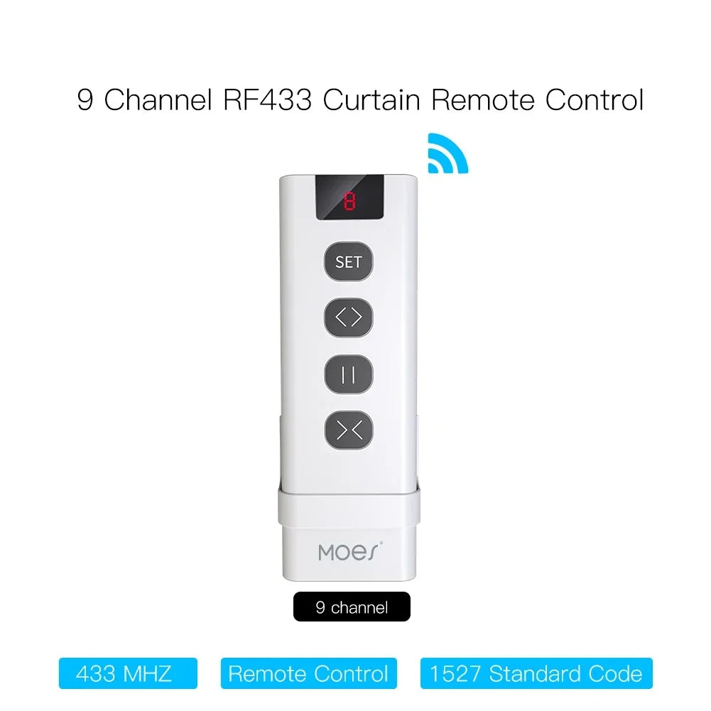 MOES ZigBee 3.0 Smart Curtain Switch Module Motorized Roller Shutter Blinds Motor Tuya Smart Life Alexa Echo Google Home