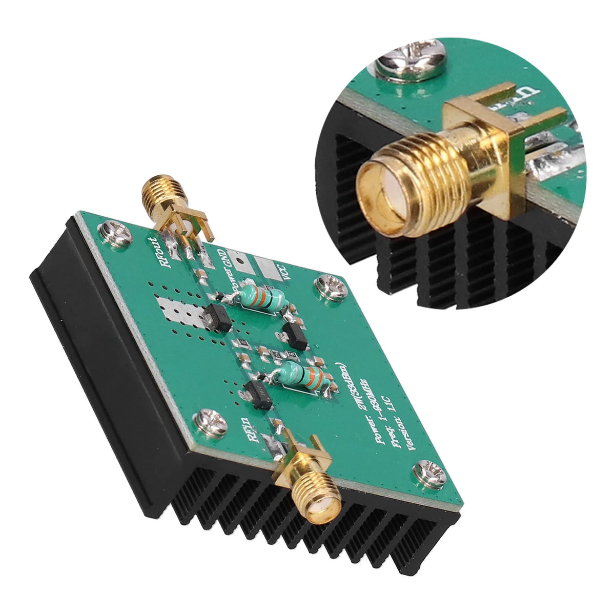 12V RF Amplifier Module - 1-930MHz