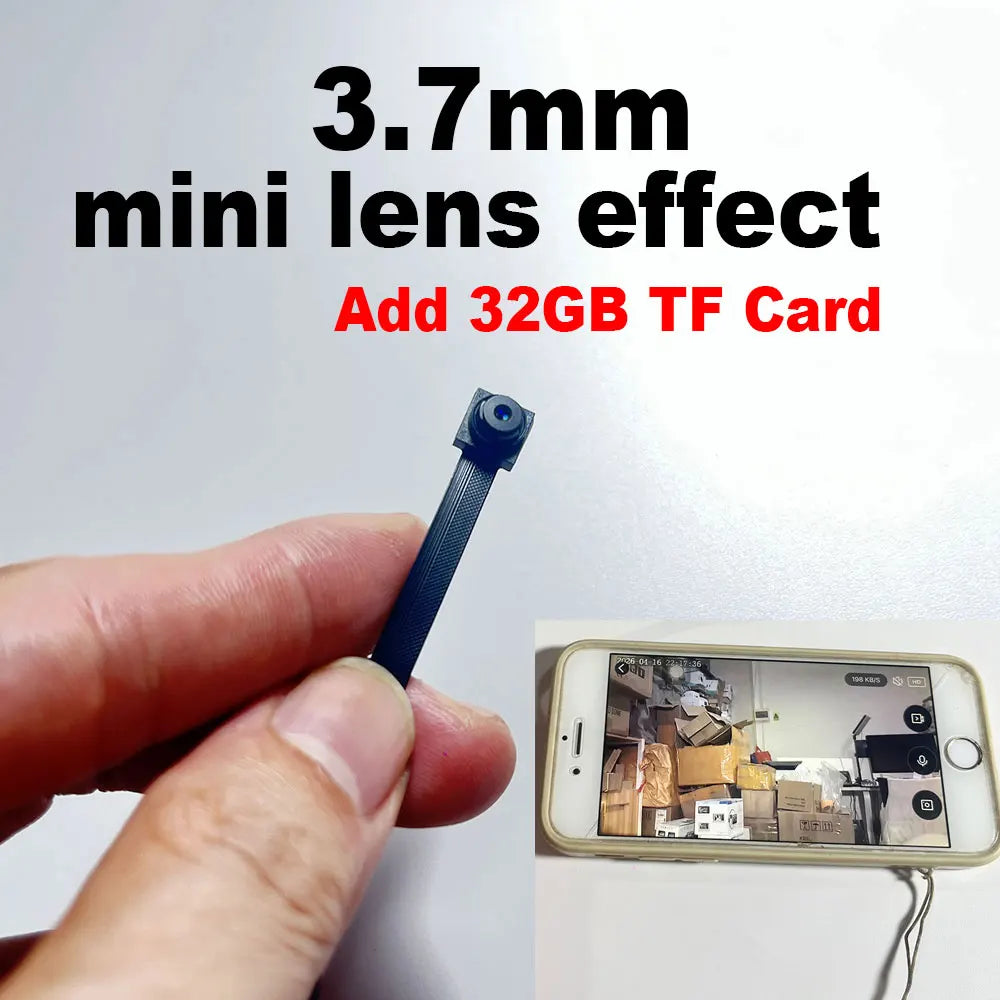 Caméra PCB Tuya Mini wifi Grand angle 2,1 mm 3MP intérieur Onvif audio intégré, emplacement carte TF, IPC, sécurité intelligente TUYA APP Cam