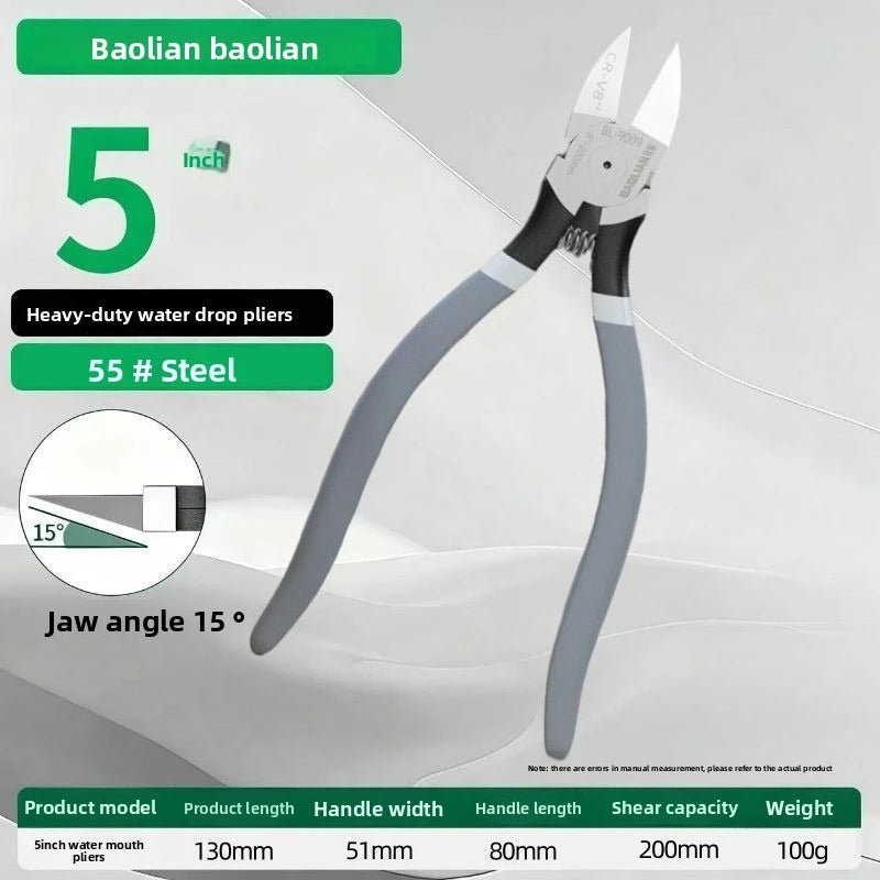 Skære- og spidstang - modelvarianter
