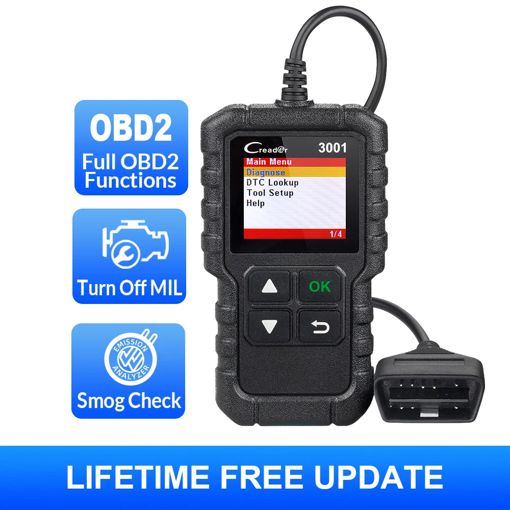 LAUNCH X431 CR3001 OBD2 Diagnostic Scanner
