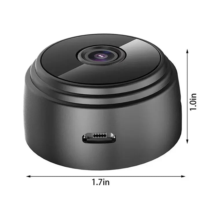 Mini WiFi bezpečnostná kamera A9 s diaľkovým monitorovaním cez aplikáciu
