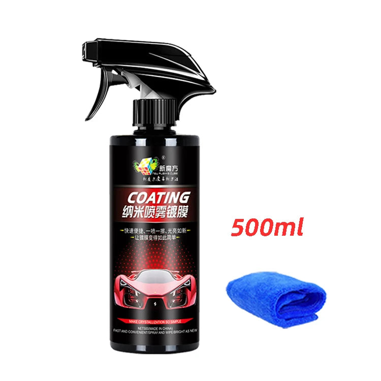 Premium Car Nano Ceramic Coating Car Accessories Maintenance Hydrophobic Layer Cleaning Detailing Automotive Polish Agent 