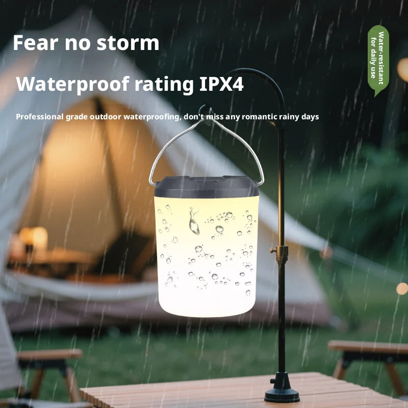 Portable Camping Lantern with Light Colour Options