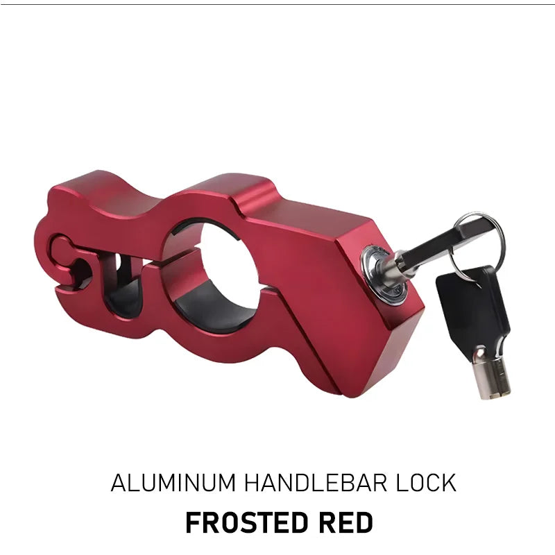 Motorcycle Handlebar Grip Lock for Bikes and Scooters
