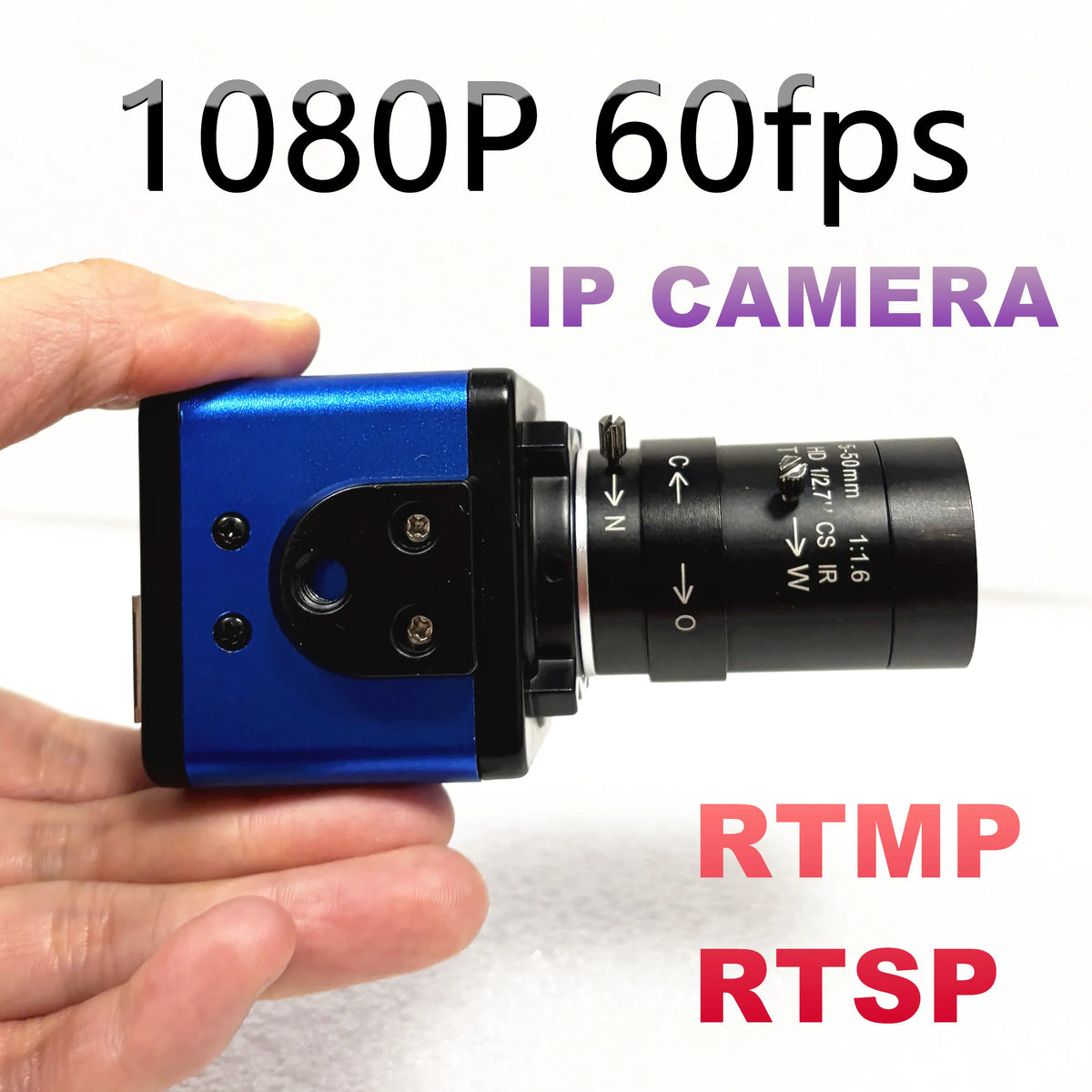 Mini IP-beveiligingscamera 1080P 60fps met menselijke detectingie