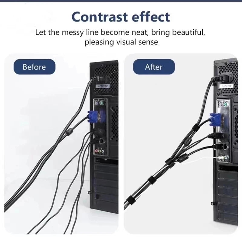 Reusable Cable-Tie Tape – Length and Color Options