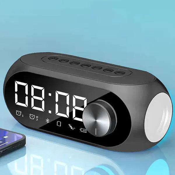 Wireless Speaker Alarm Clock, Style Options