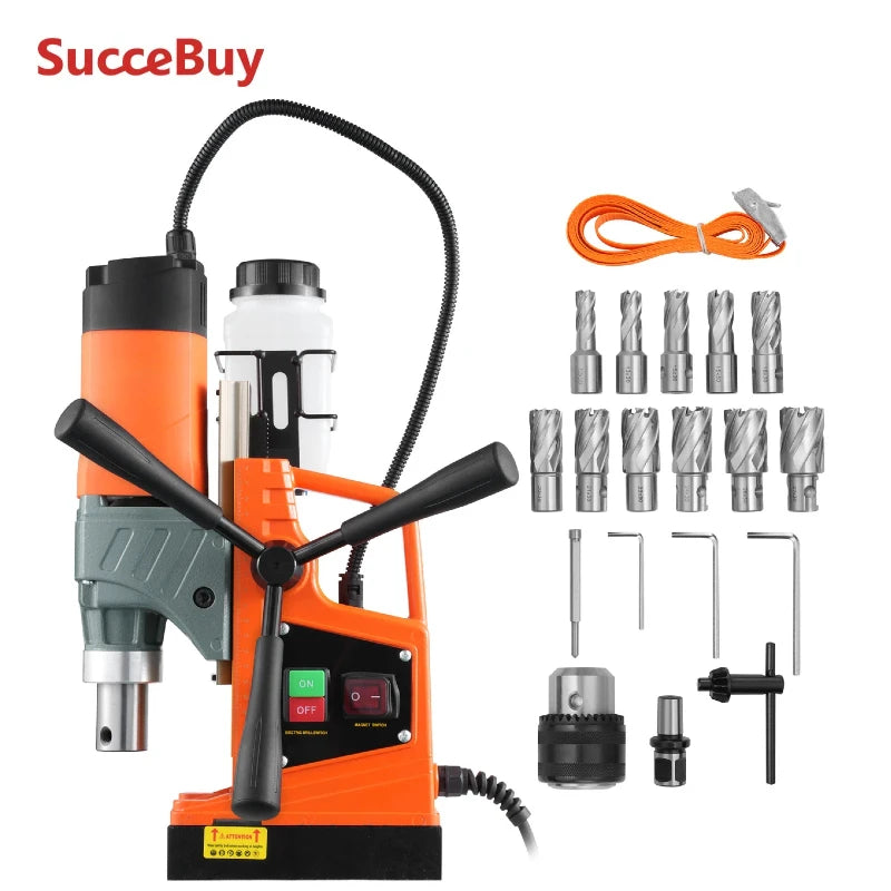 1450W magnetboremaskine med 11 dele bits, 1,6 tommer kapacitet