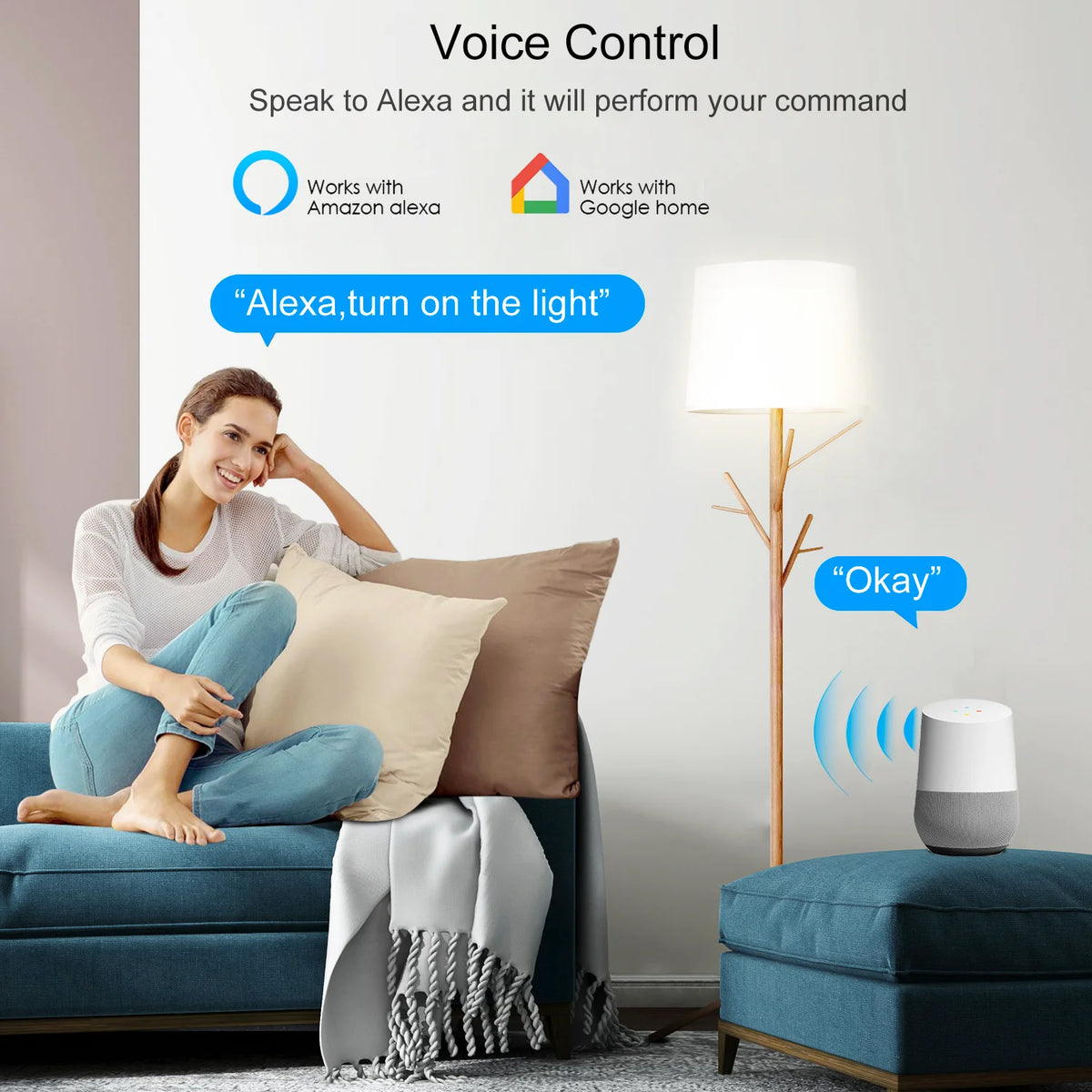 KR2201BY Wi-Fi Relay Switch for eWeLink, Optional Remote