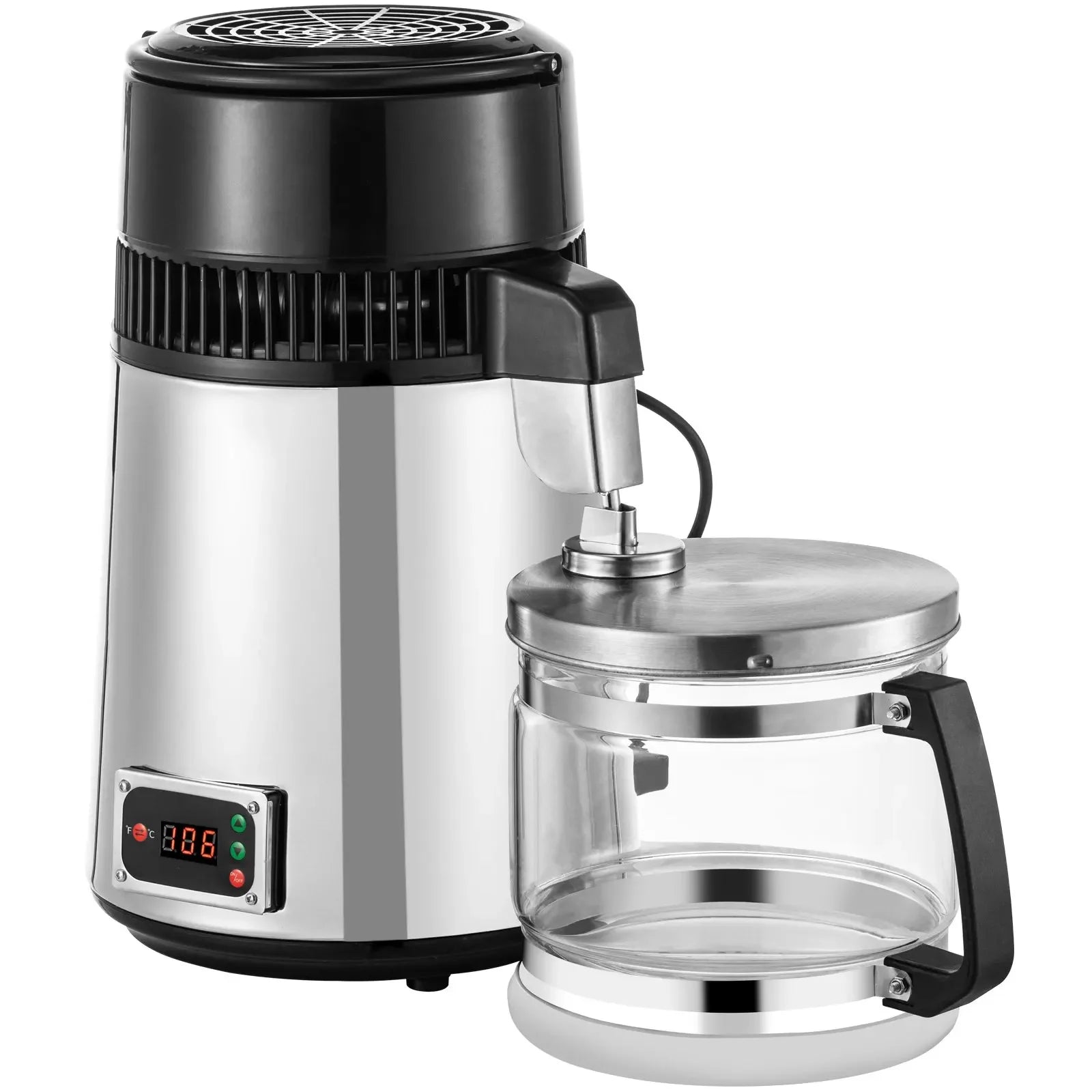 4L Water Distiller Machine 750W with Adjustable Temperature