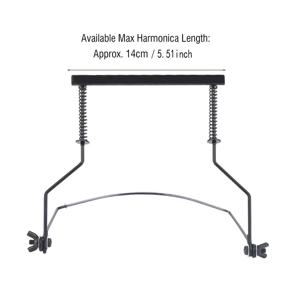 Justérbar 10-Hull Harmonika Hals Holder