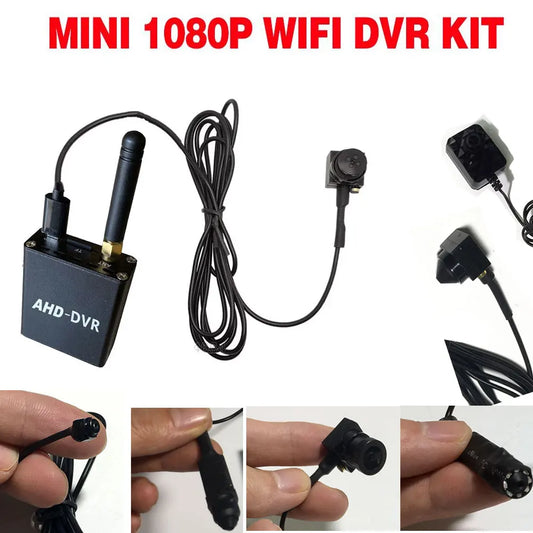 1080p wifi mini DVR kamera komplet video nadzorni snemalnik vgrajena baterija P2P notranja domača brezžična RTSP avdio mini kamera DVR