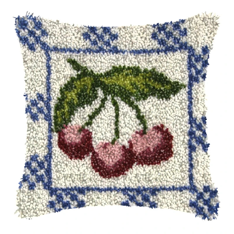 Καλούπι Κεντήματος Κουτιού 43 × 43 cm Latch Hook Cushion Craft Kit
