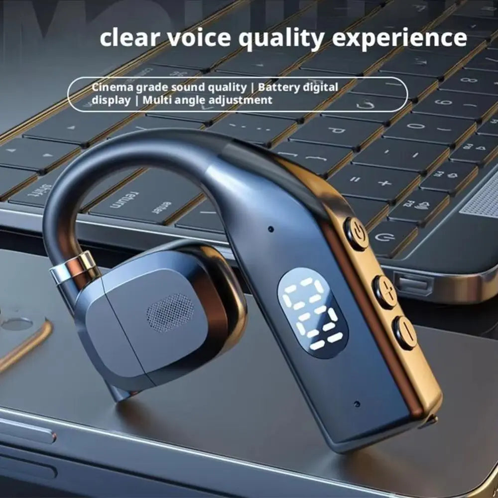 Bluetooth 5.4 Ear-Hook Headset, Pack Options