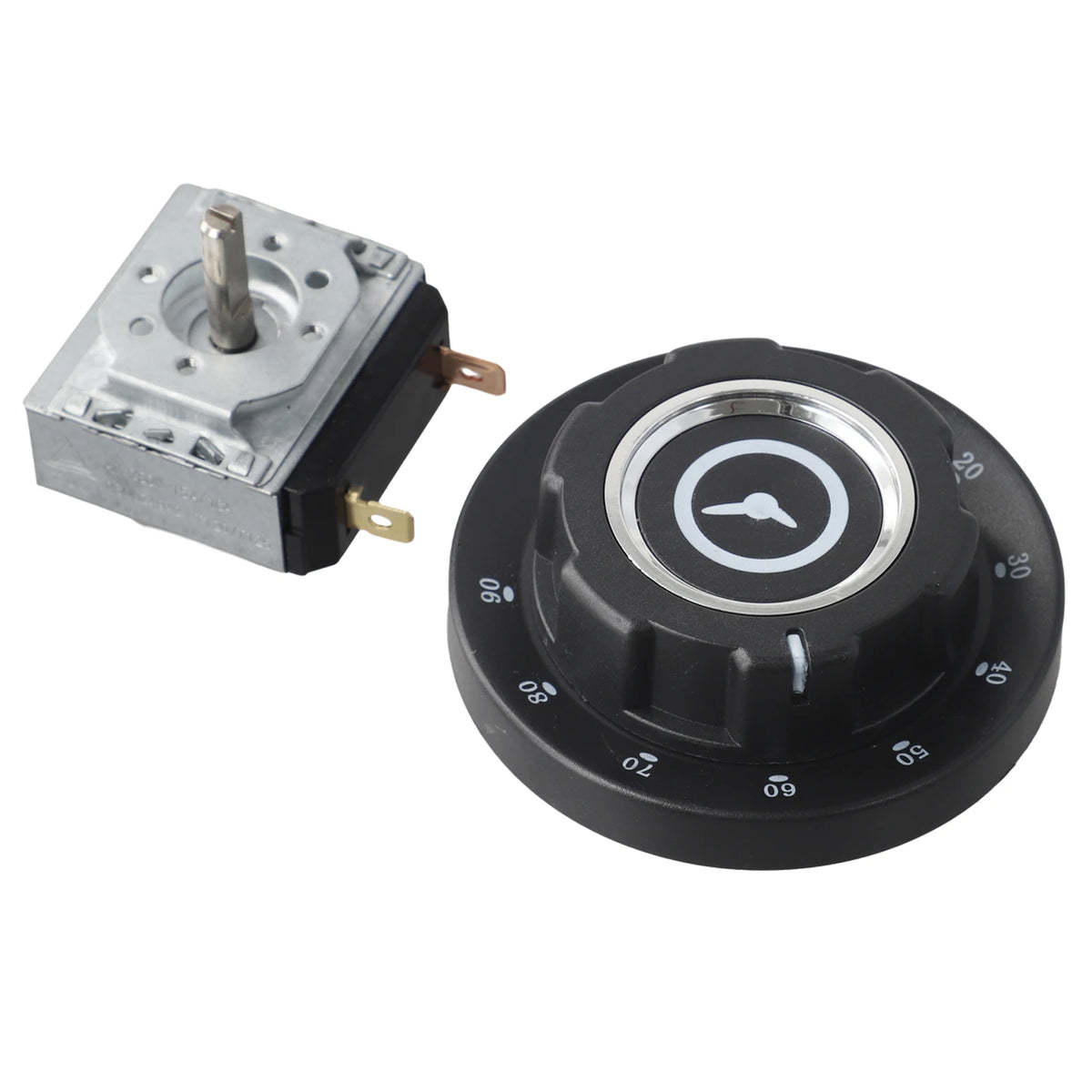 Kitchen Appliance Timer Switch with Bell and Dial