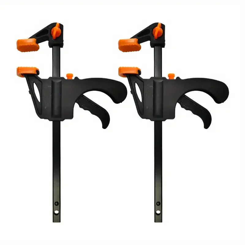 Woodworking Clamp F Hard Quick Release Ratchet Speed Squeeze Clip Kit Long Carpenter Set Nylon Gadget Work Bar Hand Tool 4inch 