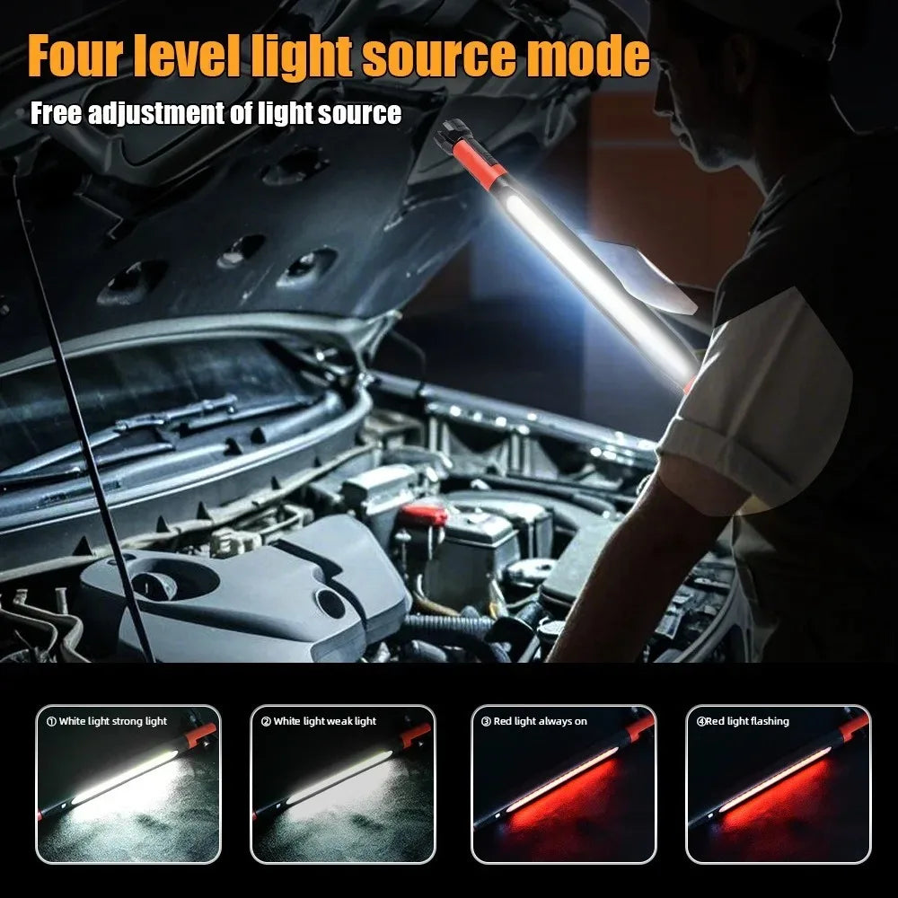 Rechargeable Magnetic Work Light with Hook