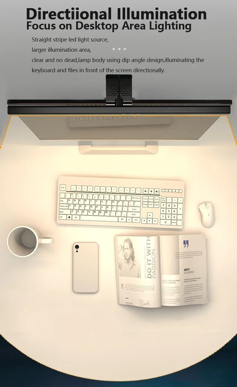 50 cm Dimmable Monitor Light Bar