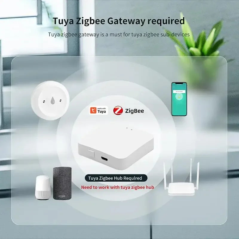 Zigbee Water Leak Sensor