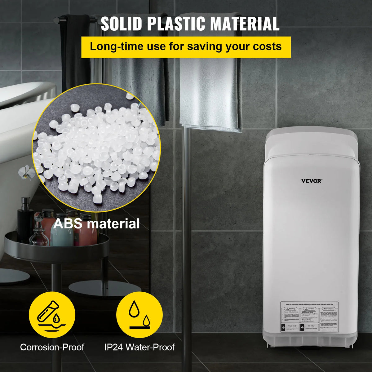Automatic Double-Sided Jet Hand Dryer