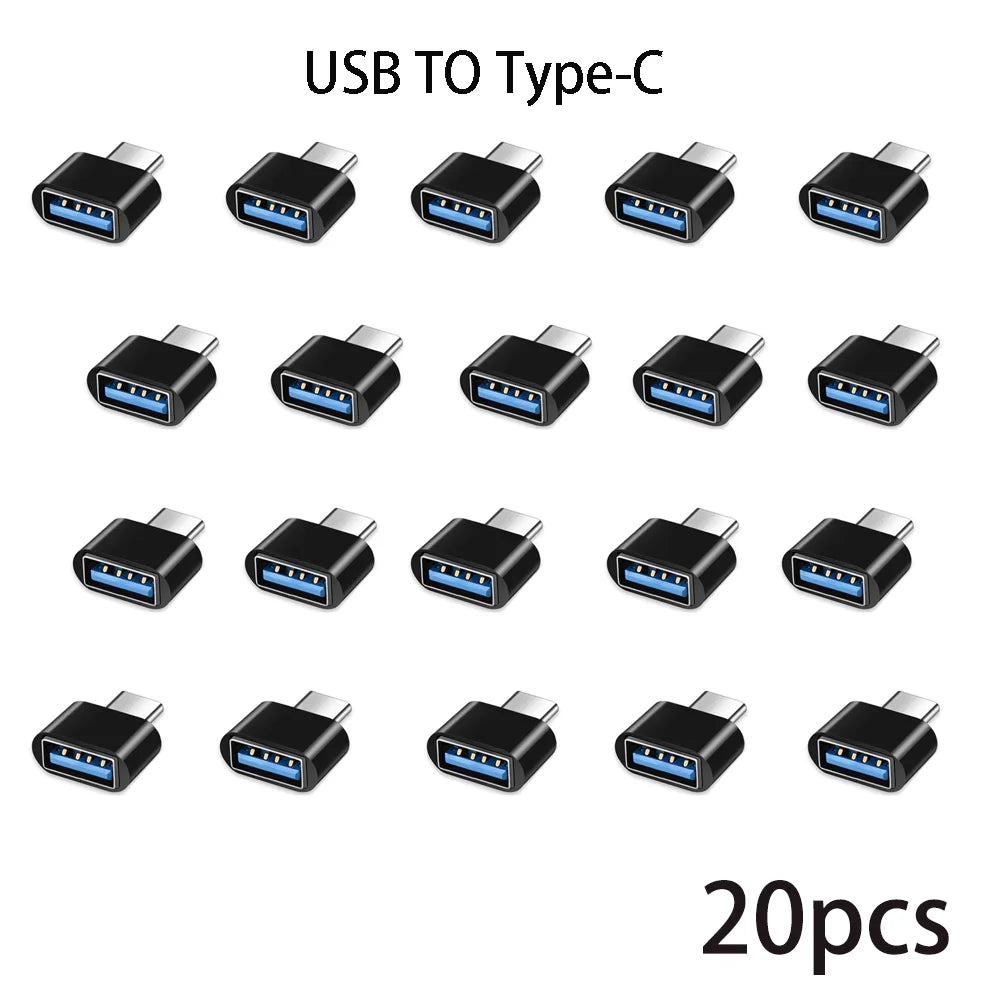 Mini Typ-C zu USB Adapter 3.0 USB-C Männlich OTG A Weiblich Datenanschluss Für MacBook Pro iPad Mini 6/Pro MacBook Air Type C Gerät