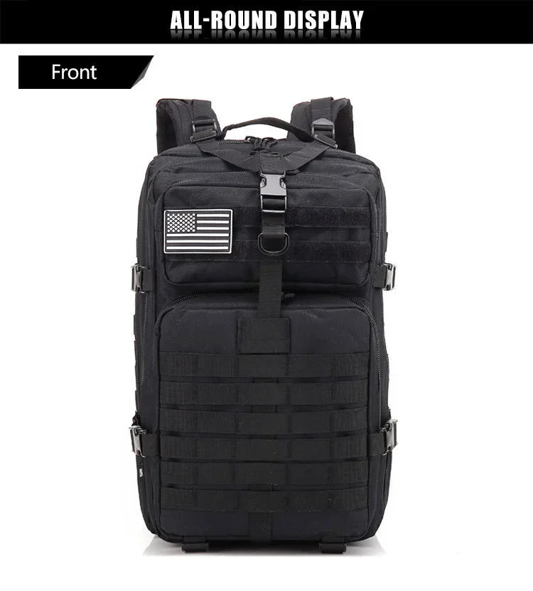 45L Tactical Backpack with Molle System