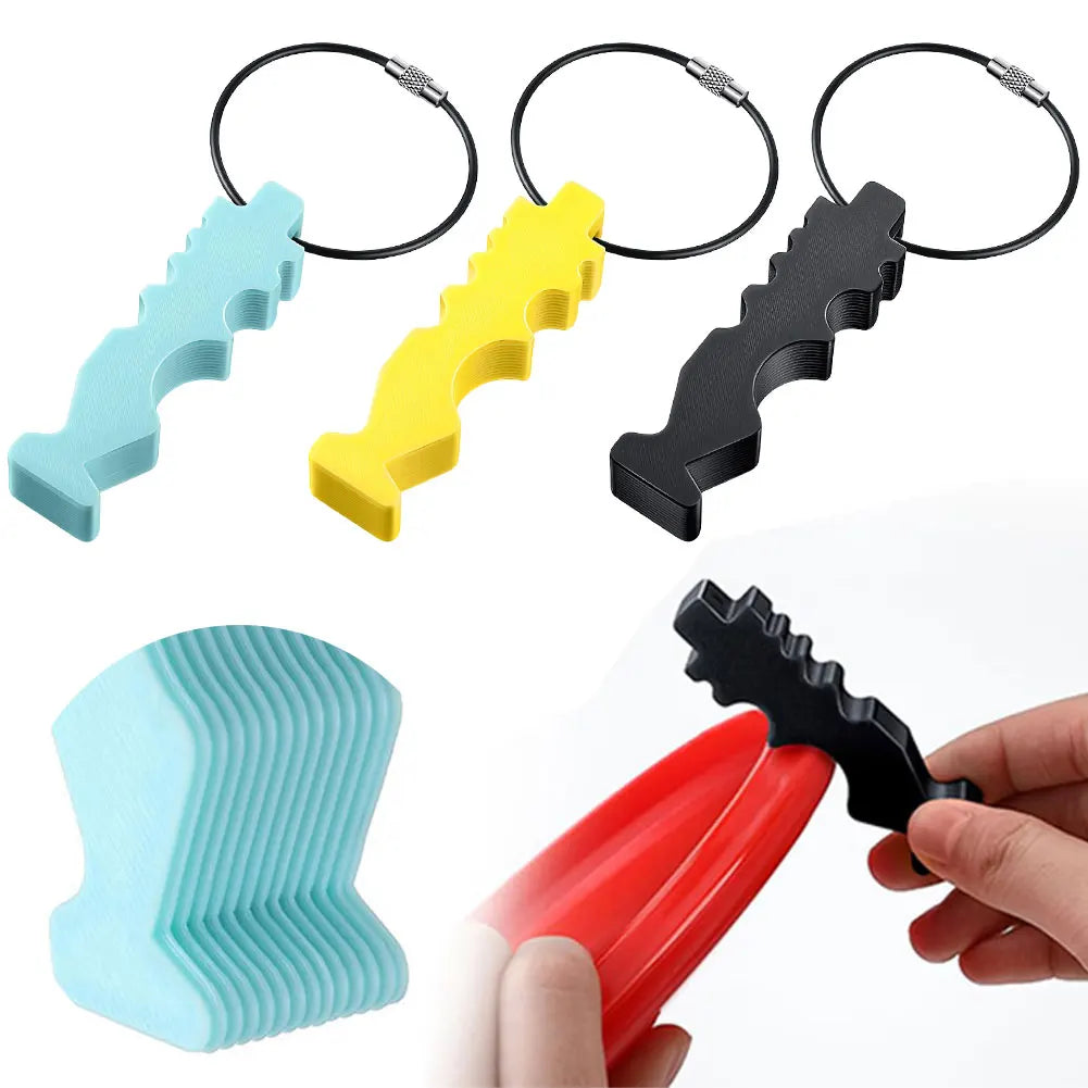 Grooved Disc Golf Maintenance Tool