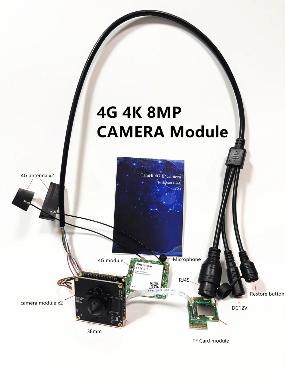 Módulo de CCTV Indoor Mini 4G