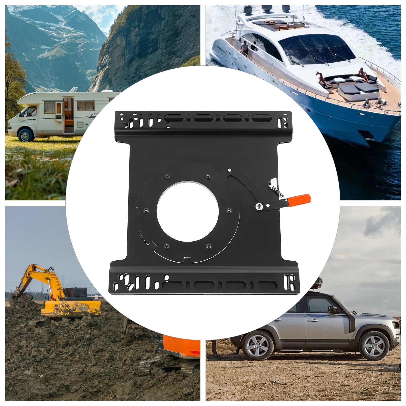 Swivel Seat Base for Vans, RVs and Commercial Vehicles