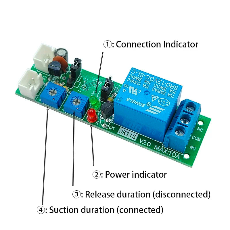 Adjustable Cyclic Timer Relay Module