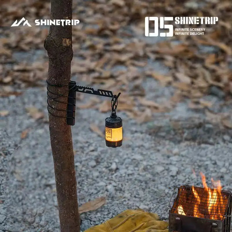 Compact Folding Camping Light Hanger