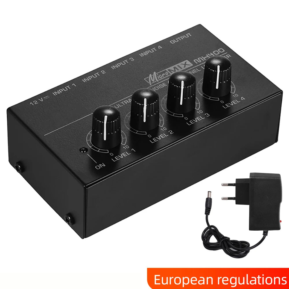 MX400 Four-Channel Line Mixer
